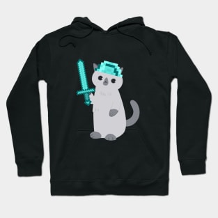 Cat in armor Hoodie